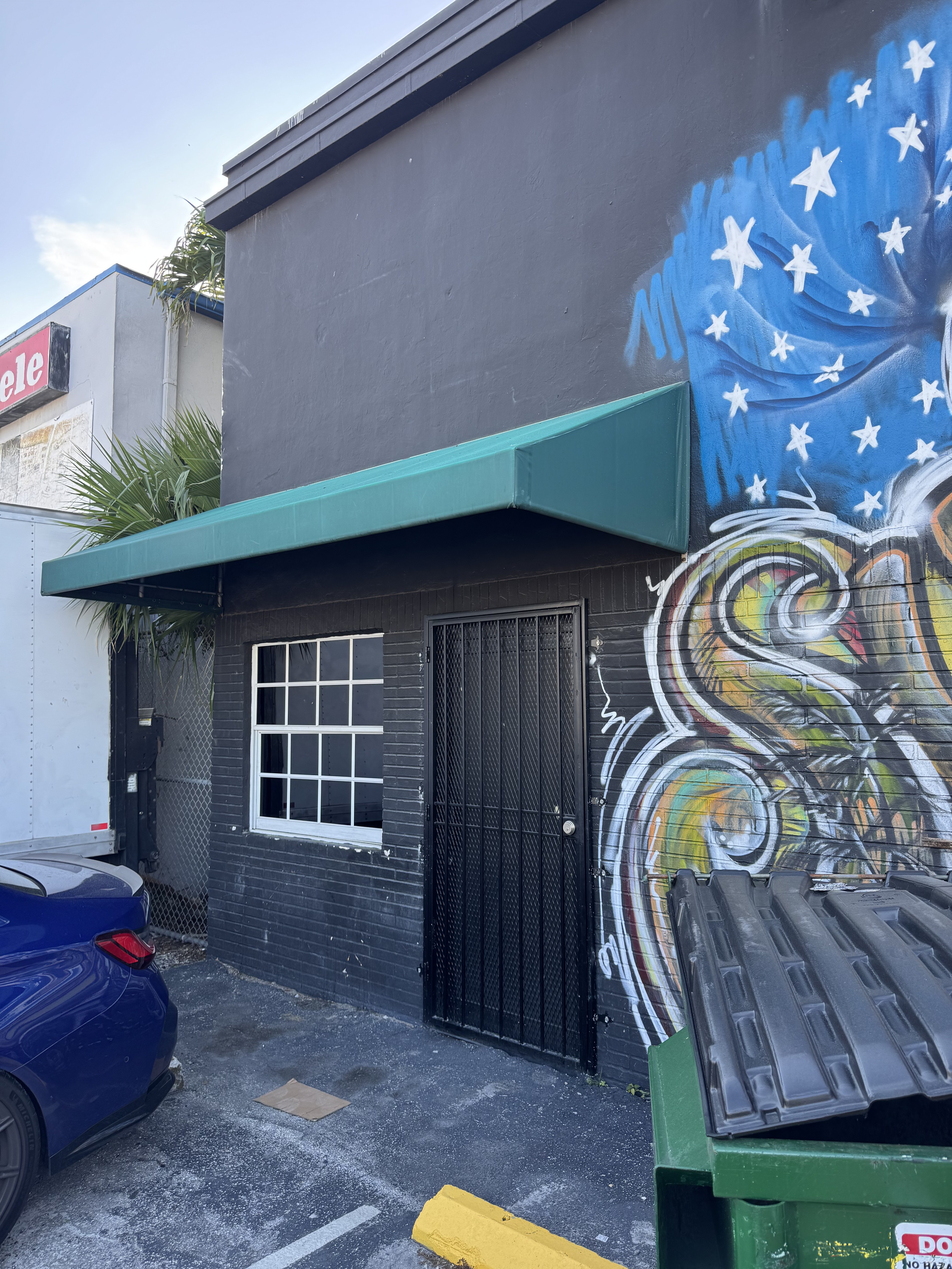 Storefront window tint