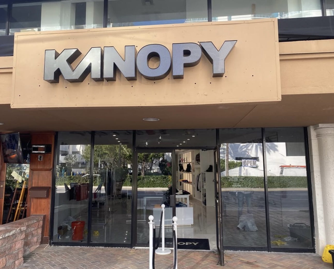 Commercial window installation